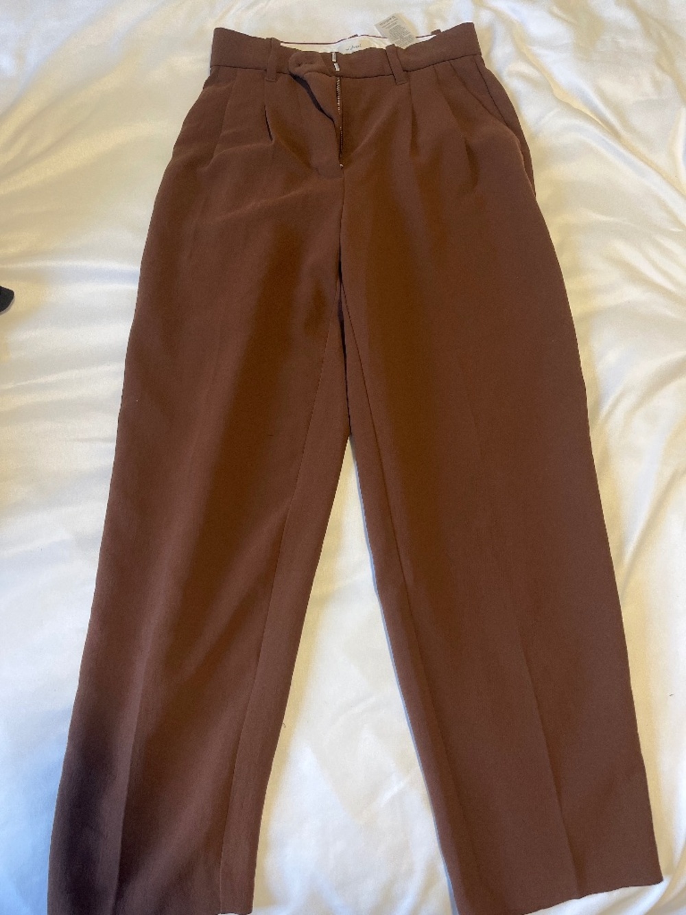 Aritzia brown dress pants